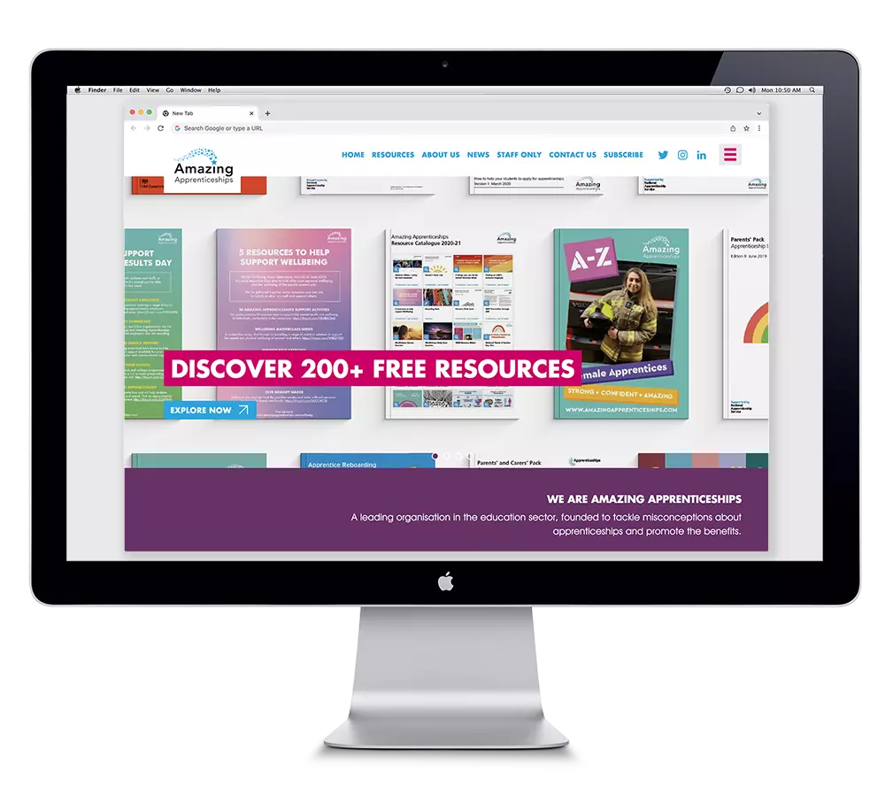 Apprenticeships website design by Herts digital marketing agency
