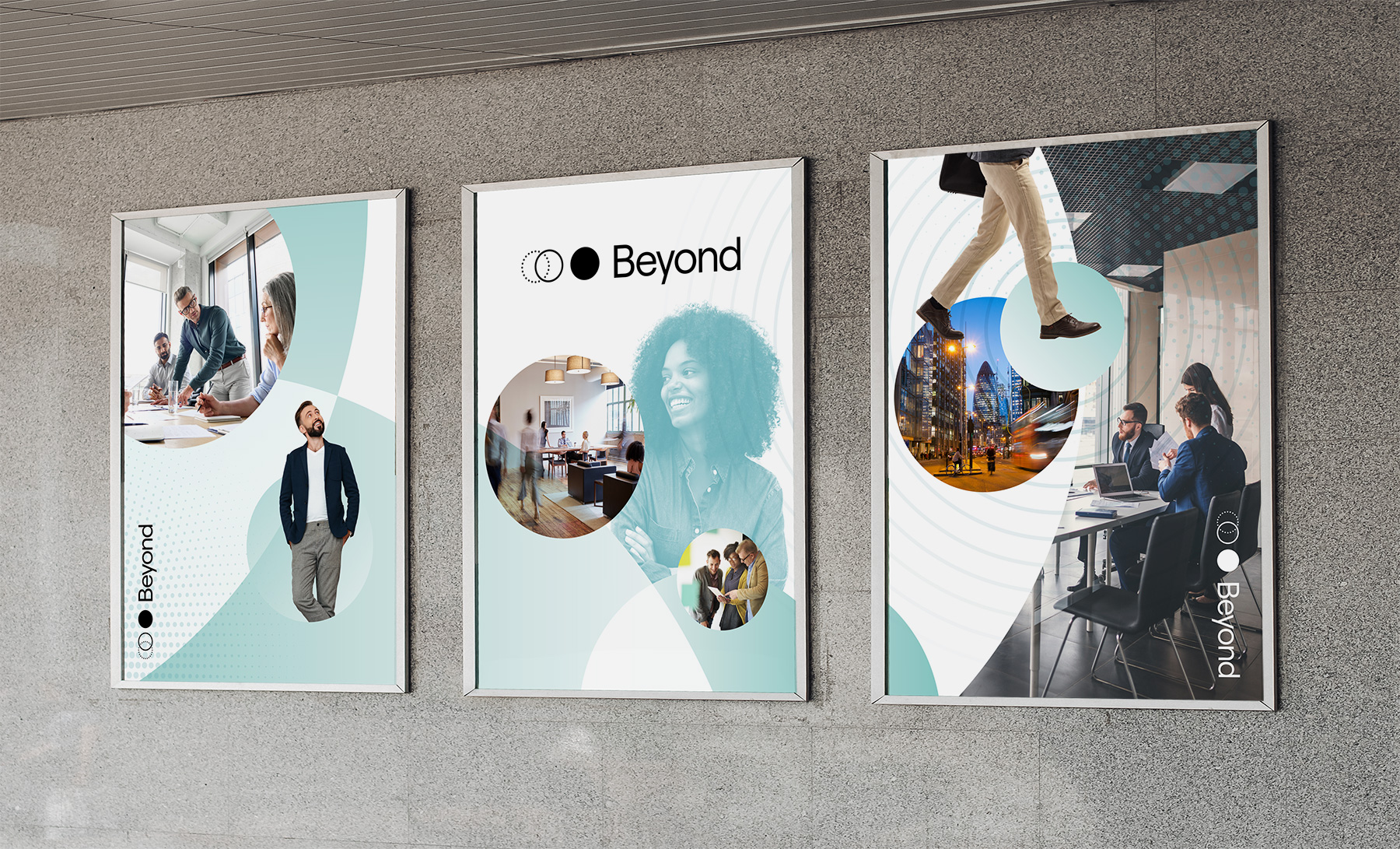 Beyond Financial Service Interior Poster Design
